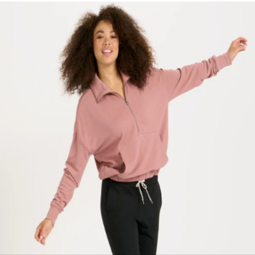 Vuori Women's Sunnyside 1/2 zip Popover Pullover